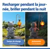Maximex Solar Gartenfigur Katze mit LED-Heißluftballon, Produktbild-Vorschau 7