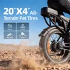 Vélo électrique X5 tout-terrain, pneus larges, 48V 15Ah, Voir les images du produit 4