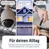 Collage of smart home devices and security cameras with text about everyday use. Náhled obrázku produktu