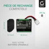 CELLONIC 2x Batterie pour Aspirateur Compatible avec Voir les images du produit 5