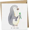 Mr. & Mrs. Panda Grußkarte Friseur Herz - Weiß - Geschenk, Produktbild-Vorschau 1