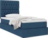 Aufbewahrungsbett mit Matratze Blau 100 x 200 cm Polyester Produktbild-Vorschau 2