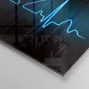 Bilder auf glas - Grafik herz kardiologie - 70x50cm - Produktbild-Vorschau 5