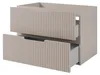 RODAN | Meuble sous lavabo - Beige - 100 cm - 2 Tiroirs Voir les images du produit 2