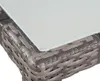vidaXL 5-tlg. Garten-Essgruppe mit Auflagen Poly Rattan Produktbild-Vorschau 8