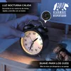 RELOJ DESPERTADOR BEARWARE, analógico, redondo, con luz, Vista previa de la imagen del producto 6