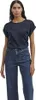 VILA Satin Blusen T-Shirt Kurzarm Basic Glänzendes Oberteil Produktbild-Vorschau 9