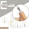 ZMH Spot de plafond 3 flammes bois E14 lampe de cuisine LED Voir les images du produit 9