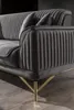 Villa Möbel Sofa Bond Grau 3-Sitzer Relax- und Produktbild-Vorschau 7
