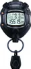 A black Casio stopwatch is shown against a white background. Podgląd zdjęcia produktu