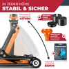 MASKO® Wagenheber hydraulisch Flache Hubhöhe + 2x Produktbild-Vorschau 4