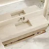 Badmeubelset met wastafel van gesinterd materiaal in Productafbeelding-voorbeeld 3