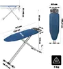 KADAX planche à repasser pliable 120 x 42 cm, aluminium, Voir les images du produit 2