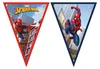 Banner Girlande Flaggen Spiderman Geburtstagsparty Produktbild-Vorschau 1