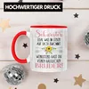 Trendation - Geschenk von Bruder für Schwester Tasse Produktbild-Vorschau 3