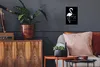 MuchoWow® Poster Flamingo - Schwarz - Weiß 20x30 cm - Produktbild-Vorschau 2