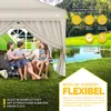 tillvex® 2X boční stěna béžová pro altán 3x3m a 3x6m | Náhled obrázku produktu 7