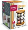 LAMART LT7051 Set di spezie su supporto rotante in bambù Anteprima dell’immagine prodotto 2