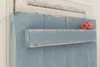 Landhaus Fensterladen Vogel in taubenblau, Shabby antique Produktbild-Vorschau 2