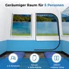 Tente COSTWAY pour 5 personnes, tente de camping avec Voir les images du produit 3