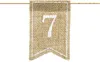 Tischnummern 7x10cm Jute Zahlen Schilder 20er Set natur Produktbild-Vorschau 2