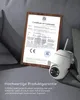 2 pièces 2K caméra de surveillance extérieure batterie avec Voir les images du produit 12