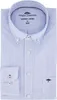 Fynch Hatton Supersoft Oxford Hemd weiß kariert Brusttasche Produktbild-Vorschau 2