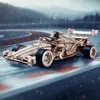RoboTime 3D dřevěná skládačka Závodní auto Náhled obrázku produktu 2
