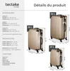Ensemble de 3 valises Talia avec pèse-bagage et étiquette à Voir les images du produit 6