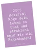 Mr. & Mrs. Panda Ansichtskarte Spruch 2005 Geburtstag Produktbild-Vorschau 1