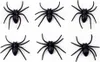 Oblique Unique 6x Spinnen groß Halloween Fasching Karneval Produktbild-Vorschau 1