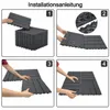 YZNAHRE Terrassenfliesen 55 Stück, 30x30 cm Balkon Produktbild-Vorschau 4