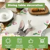 Mode Tulpe Hase Ostern Tischläufer, Saisonnal Frühling Produktbild-Vorschau 4