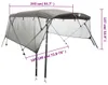 vidaXL 4-Bow Bimini-Top avec panneaux latéraux en maille Voir les images du produit 8