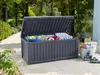 Keter Garten-Aufbewahrungsbox Rockwood 570L Anthrazit Produktbild-Vorschau 8