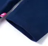 vidaXL Camicia a maniche lunghe per bambini blu navy 104 Anteprima dell’immagine prodotto 4