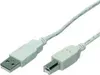 LogiLink Câble USB 2.0 port A vers B 2 x mâle gris 2 m Voir les images du produit 2