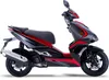Motorroller Striker 50 ccm 25km/h, Euro 5, rot GT Union Produktbild-Vorschau 11