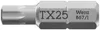 Punta da 1/4" DIN 3126 C6,3 T25x 25 mm, resistente Anteprima dell’immagine prodotto 2