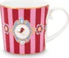 A close-up studio shot of a decorative mug. Produktbild-Vorschau