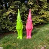 große Garten Dekofigur Gartenzwerg Trend grün H. 77cm aus Produktbild-Vorschau 7