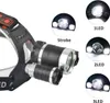 LED Stirnlampe Kopflampe Wiederaufladbarer Scheinwerfer Produktbild-Vorschau 3