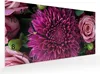 Wanduhr aus Glas mit Motiv Blumenarrangement- 60 x 30 cm - Produktbild-Vorschau 2