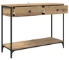 Konsola z szufladą Dąb rzemieślniczy 100 x 34,5 x 75 cm Podgląd zdjęcia produktu 5