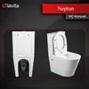 LAVITA NEPTUN Toilette Komplett Sett Keramik | Spülrandlose Produktbild-Vorschau 7