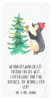Mr. & Mrs. Panda Reisehandtuch Pinguin Weihnachtsbaum - Produktbild-Vorschau 1
