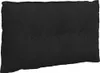 vidaXL Rückenkissen Schwarz 80 x 19 x 50 cm Stoff Produktbild-Vorschau 1