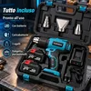 Pistola termica a batteria 21V, 500W, 300/550°C, 250/500 Anteprima dell’immagine prodotto 8