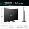 Hisense 65" A7Q, 4K Ultra HD 3840x2160, QLED, HDR 10+, HLG, Produktbild-Vorschau 2