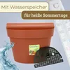 2er Set Geländertopf Balkon mit Wasserspeicher Blumentopf Produktbild-Vorschau 7